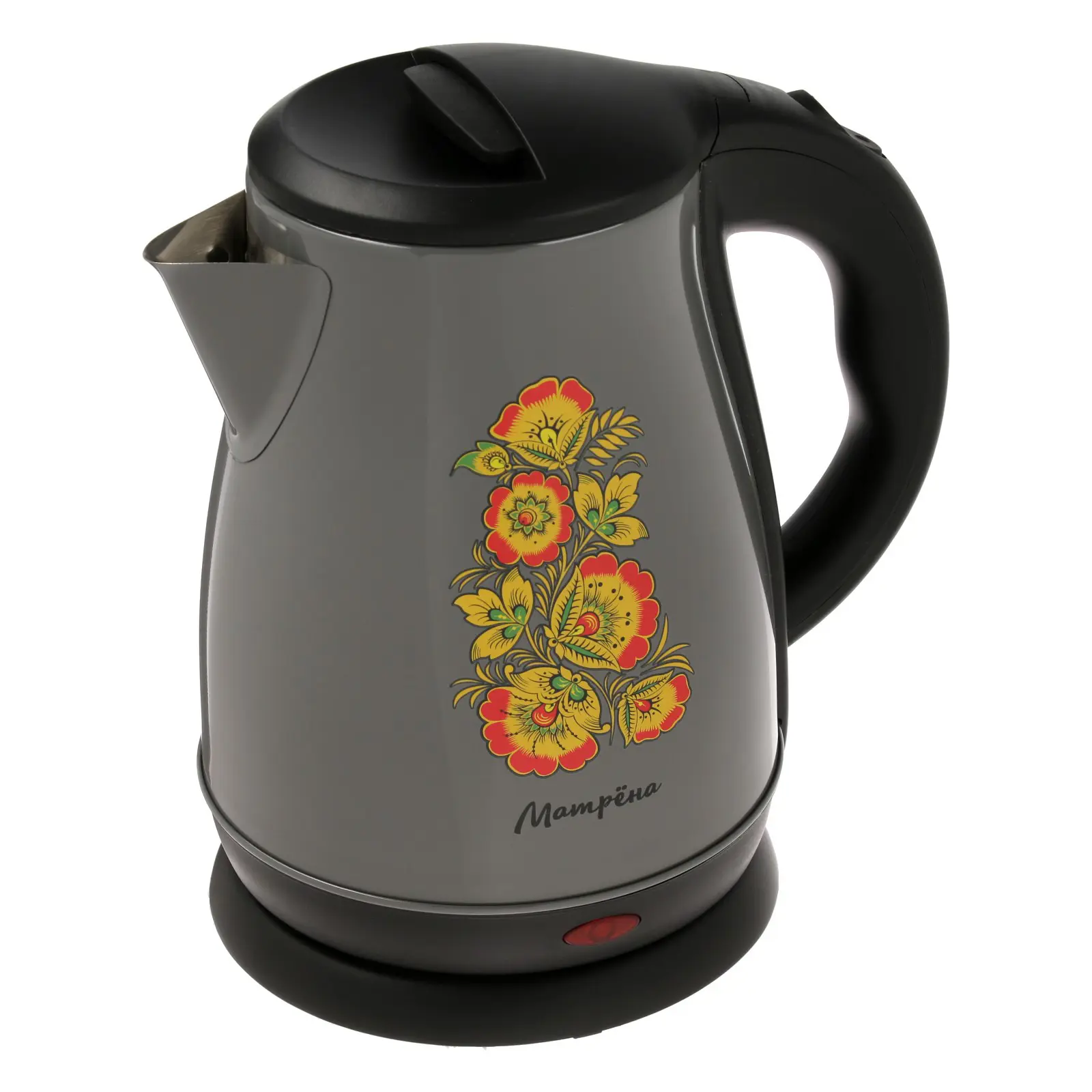 Изображение товара Электрический чайник Матрёна 9364892 1.7 л металл цвет серый