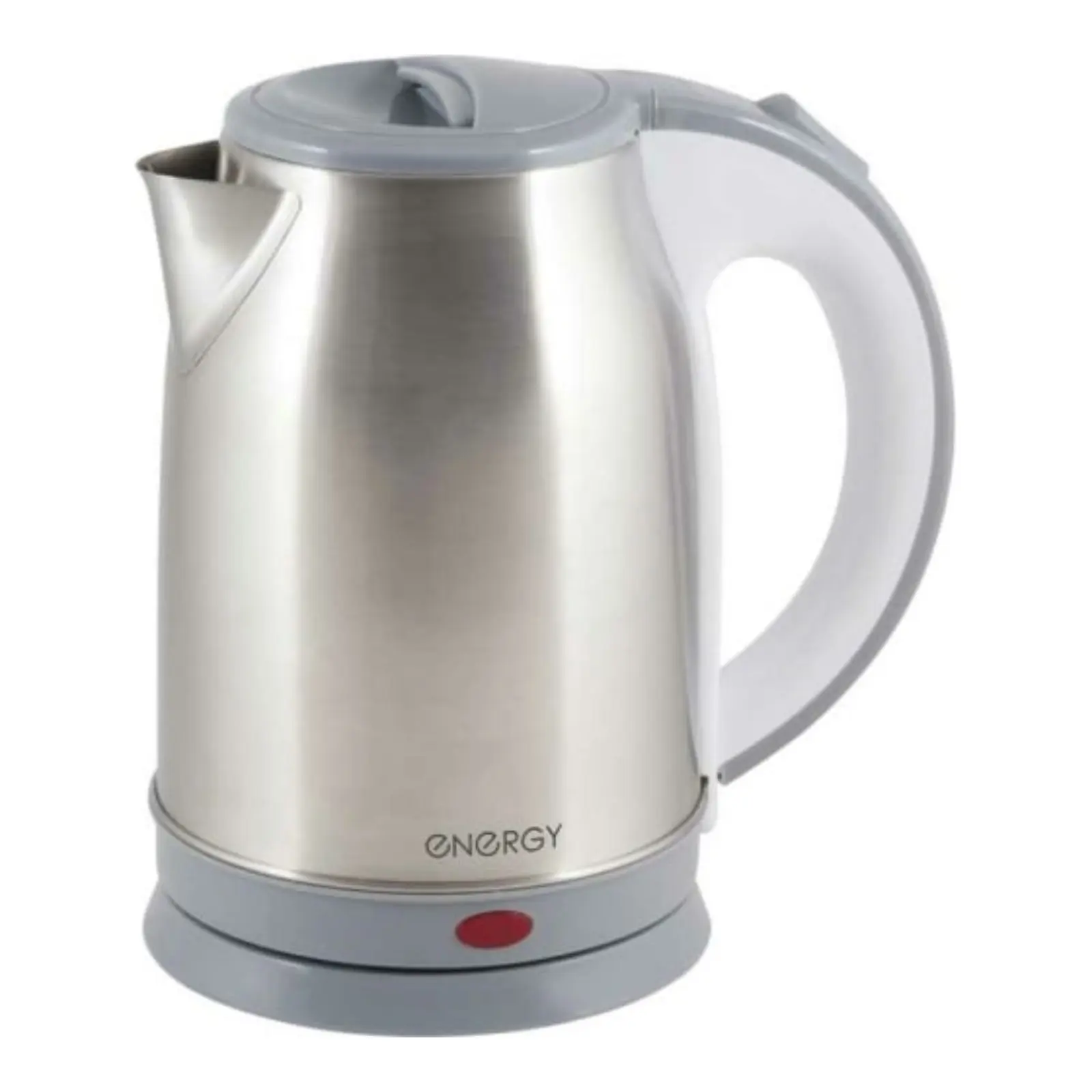 Изображение товара Электрический чайник Energy 9826854 1.8 л металл цвет серебристый