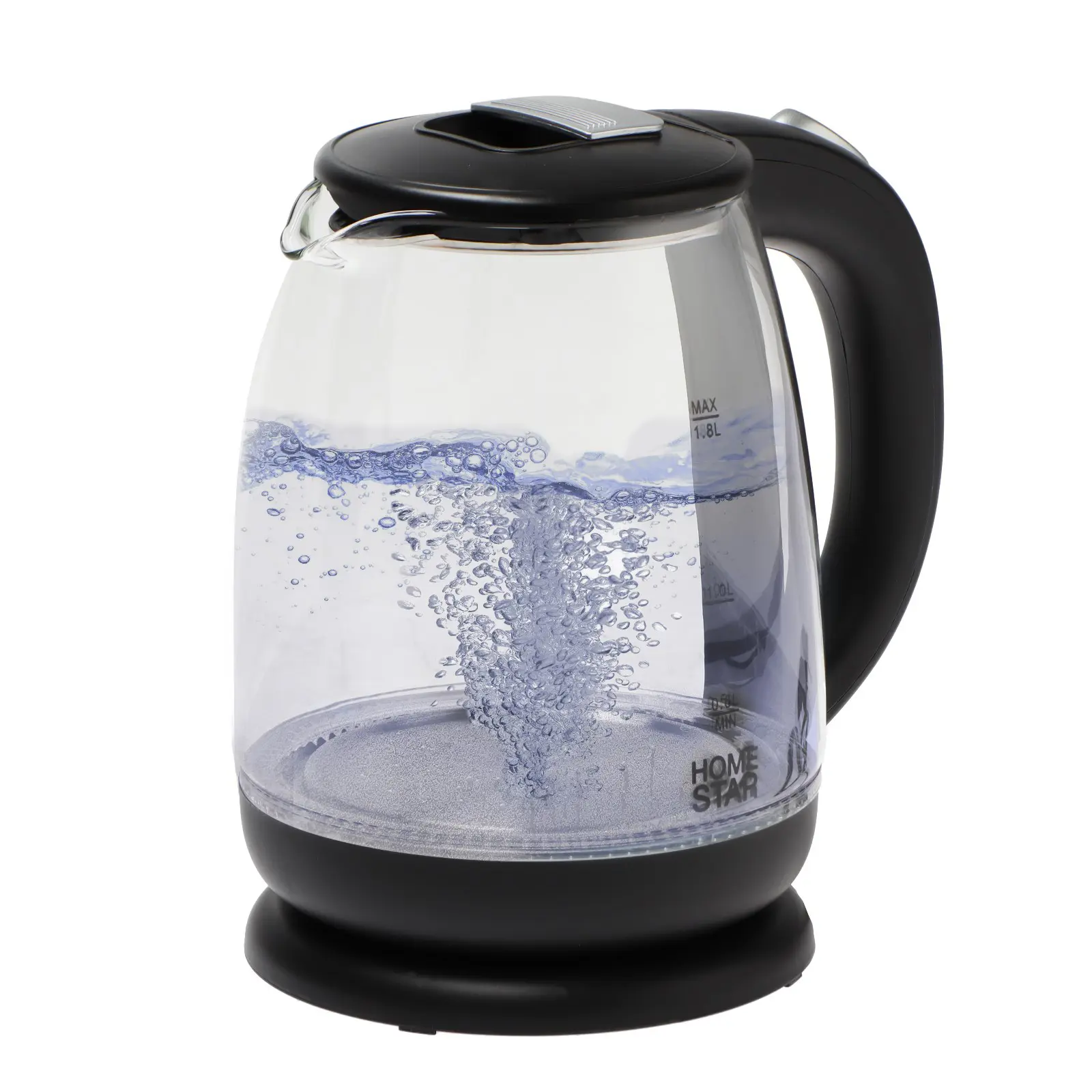 Изображение товара Электрический чайник Homestar 9461874 1.8 л металл цвет черный