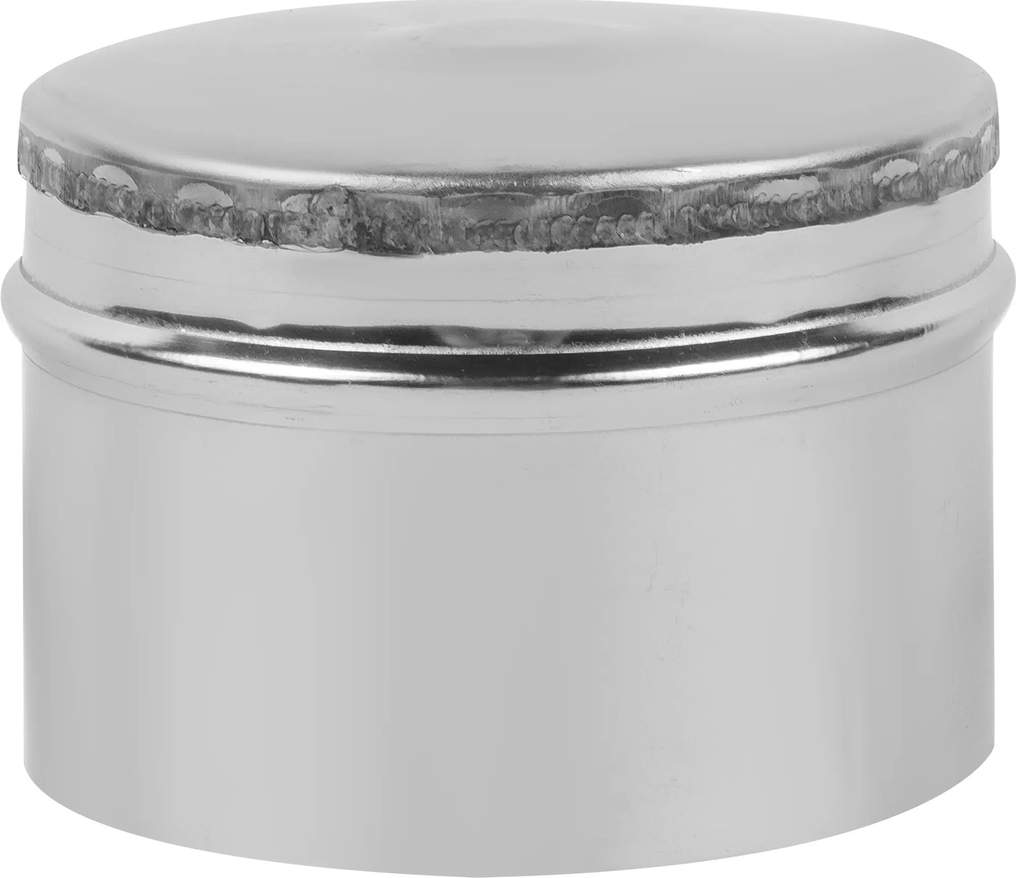 Изображение товара Заглушка внутренняя для трубы Металлик и Ко 150 мм из нержавеющей стали