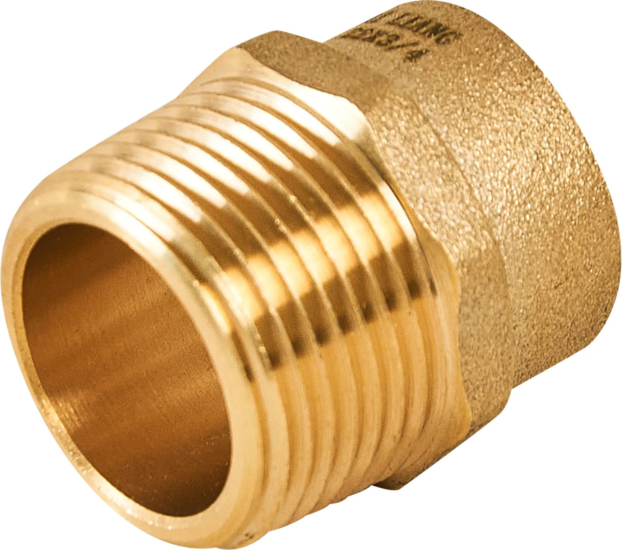 Изображение товара Муфта переходная Hailiang ø3/4"x22 мм наружная резьба медь