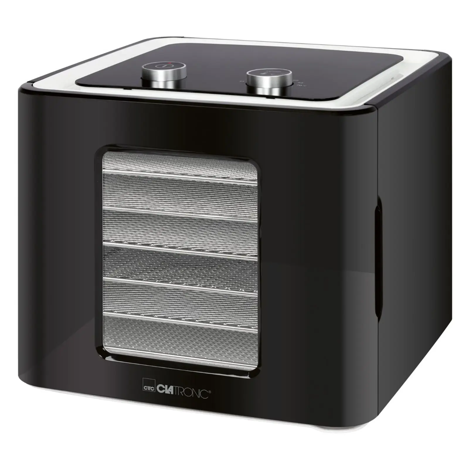 Изображение товара Сушилка для овощей и фруктов Clatronic DR 3773 schwarz 450 Вт 6 ярусов цвет черный