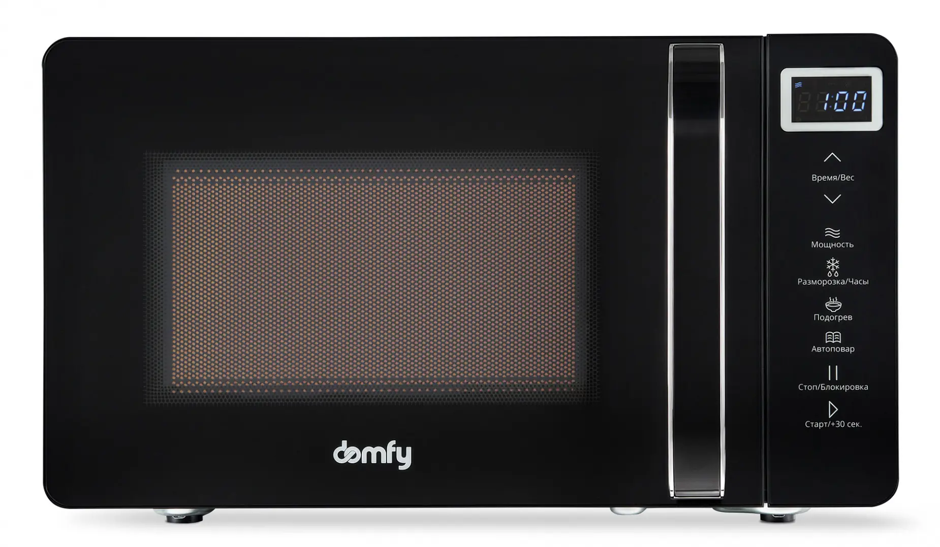 Изображение товара Отдельностоящая микроволновая печь Domfy DSB-MW103 20 л 45.1x25.8x31.7 см цвет черный