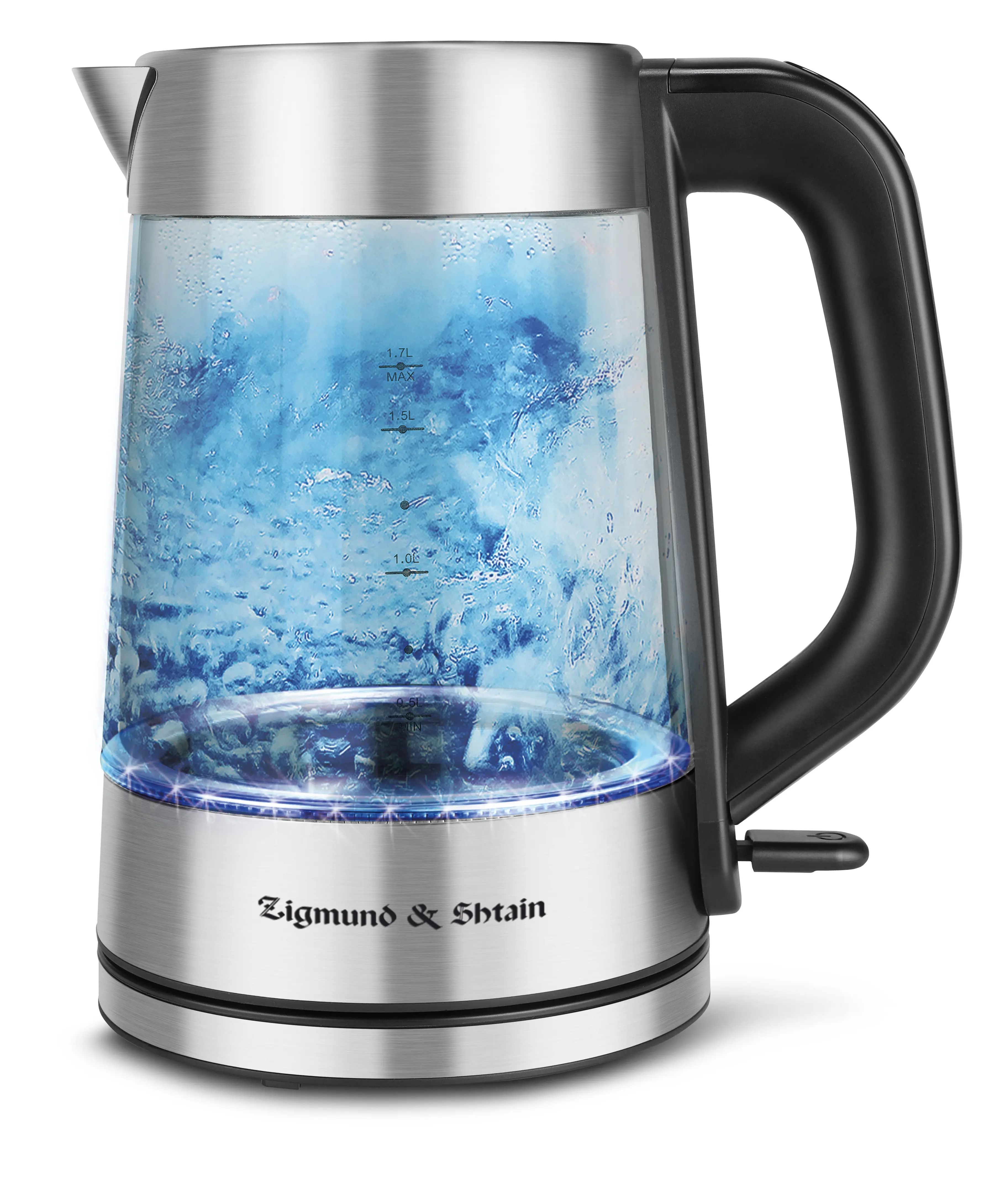 Изображение товара Электрический чайник Zigmund & shtain KE-823 1.8 л нержавеющая сталь цвет серебристый