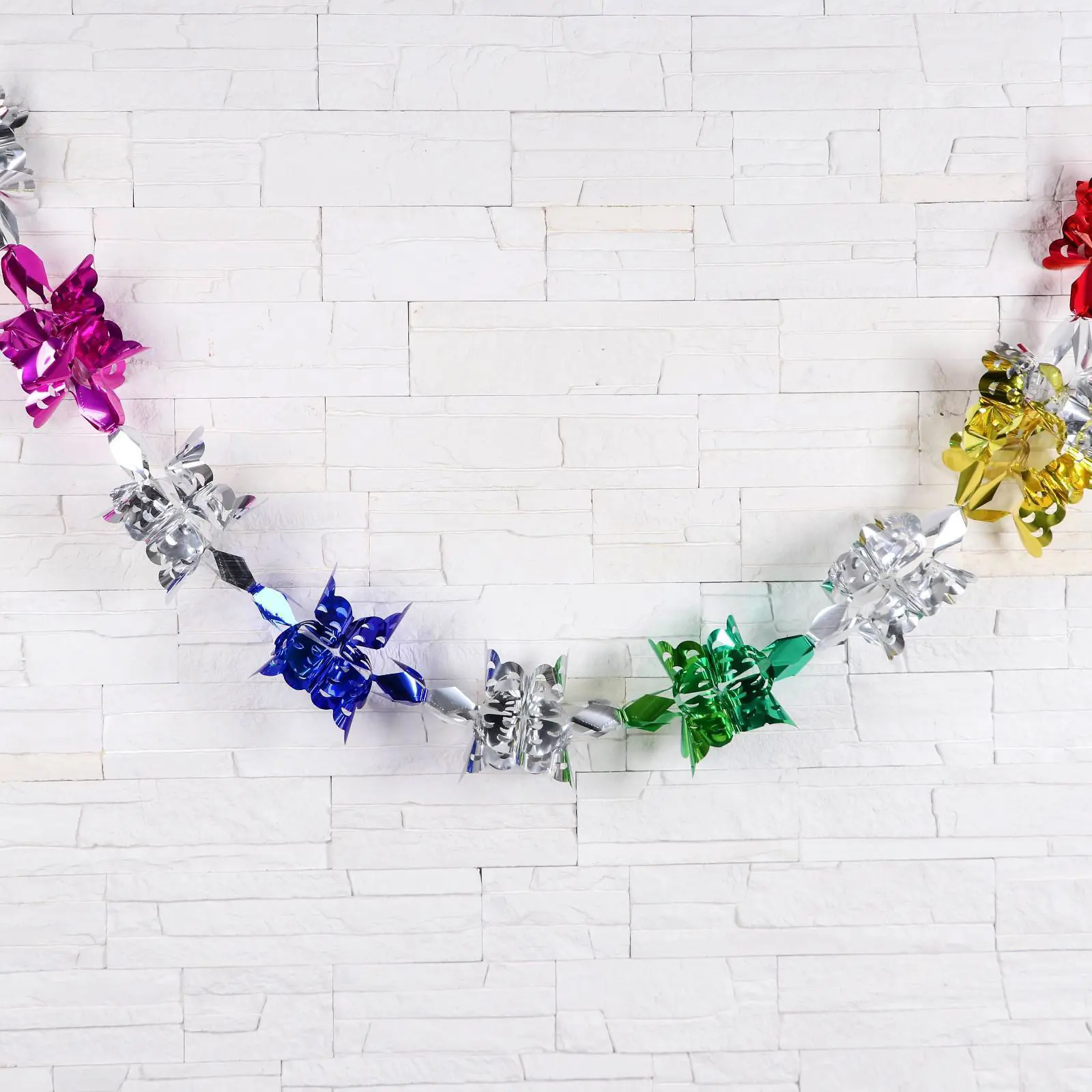 Изображение товара Растяжка Зимнее Волшебство Квадрат узор 180 см d 18 см