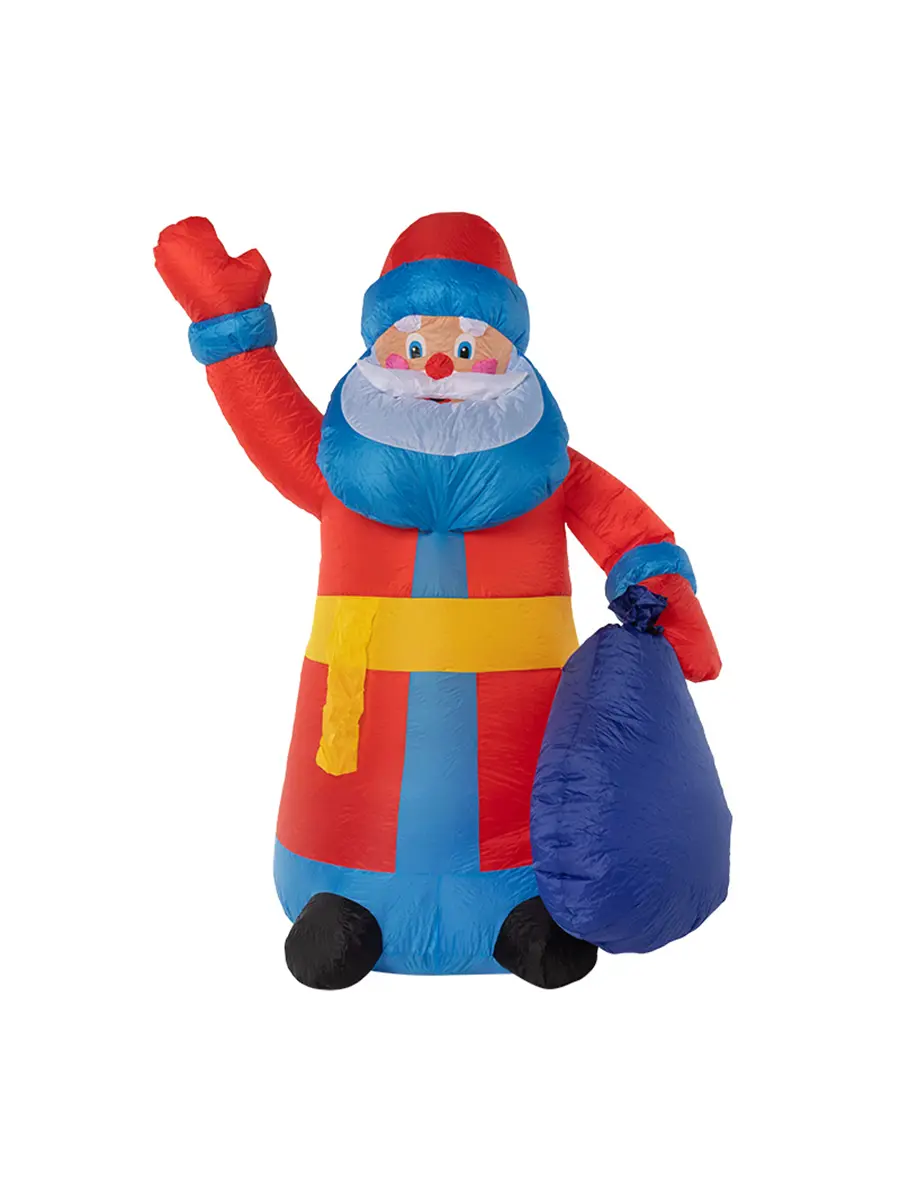 Изображение товара Светящаяся электрическая фигура Дед мороз для дома Neon-night 1 лампа h 23.7 см разноцветный