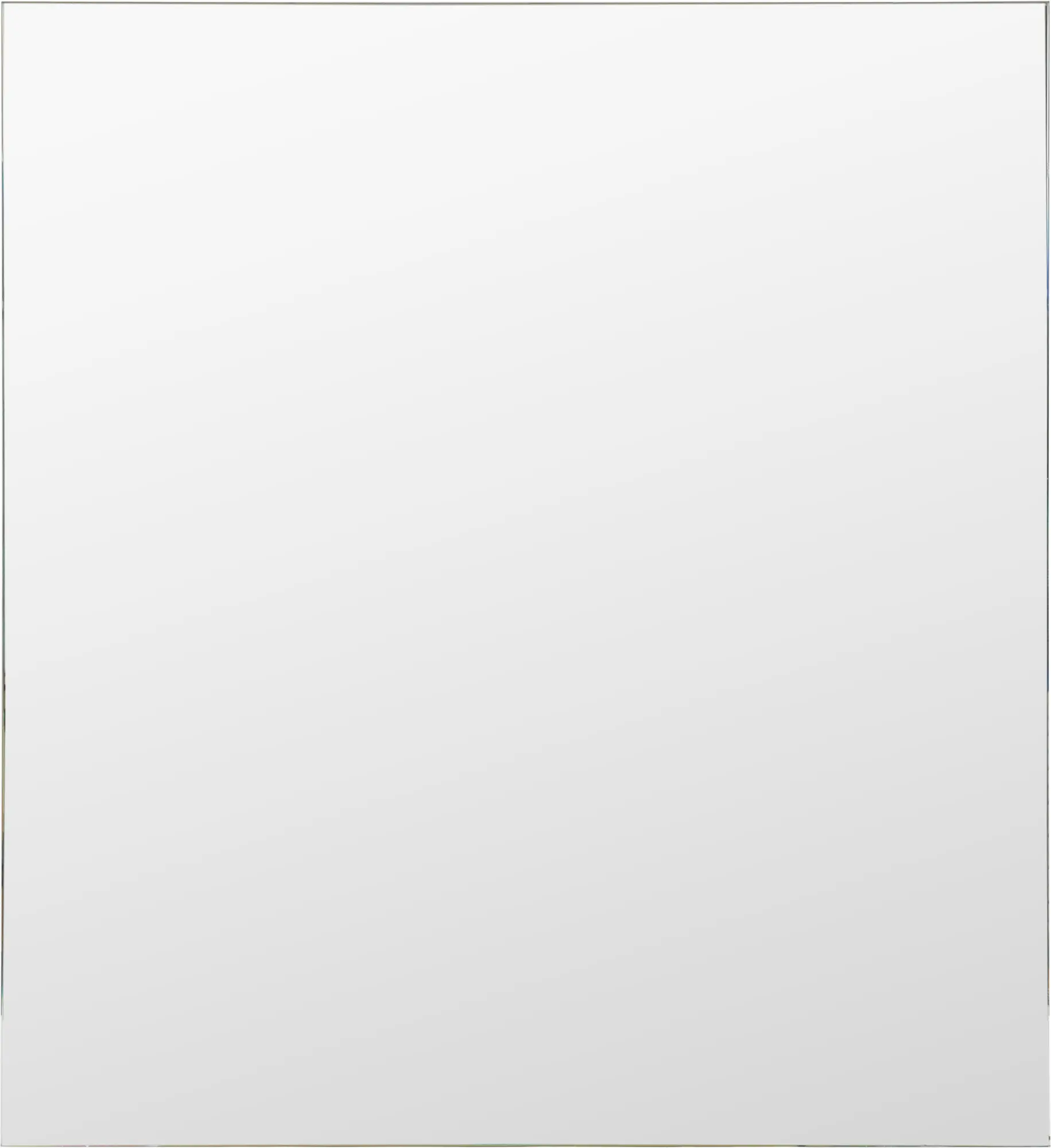 Изображение товара Зеркальный шкаф для ванной 55 см универсальный глянцевый с полками и зеркальной дверью