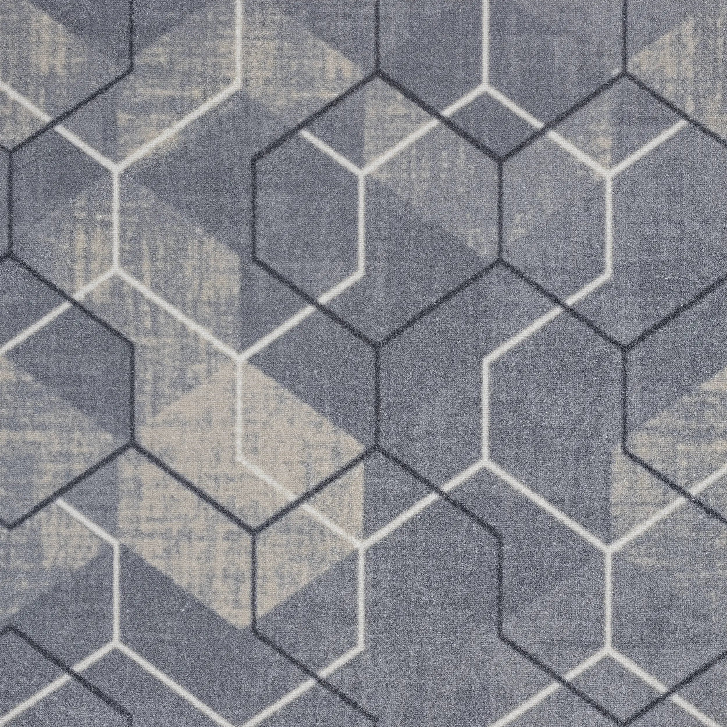 Изображение товара Ковровое покрытие полиамид Milan принт серый, 2 м