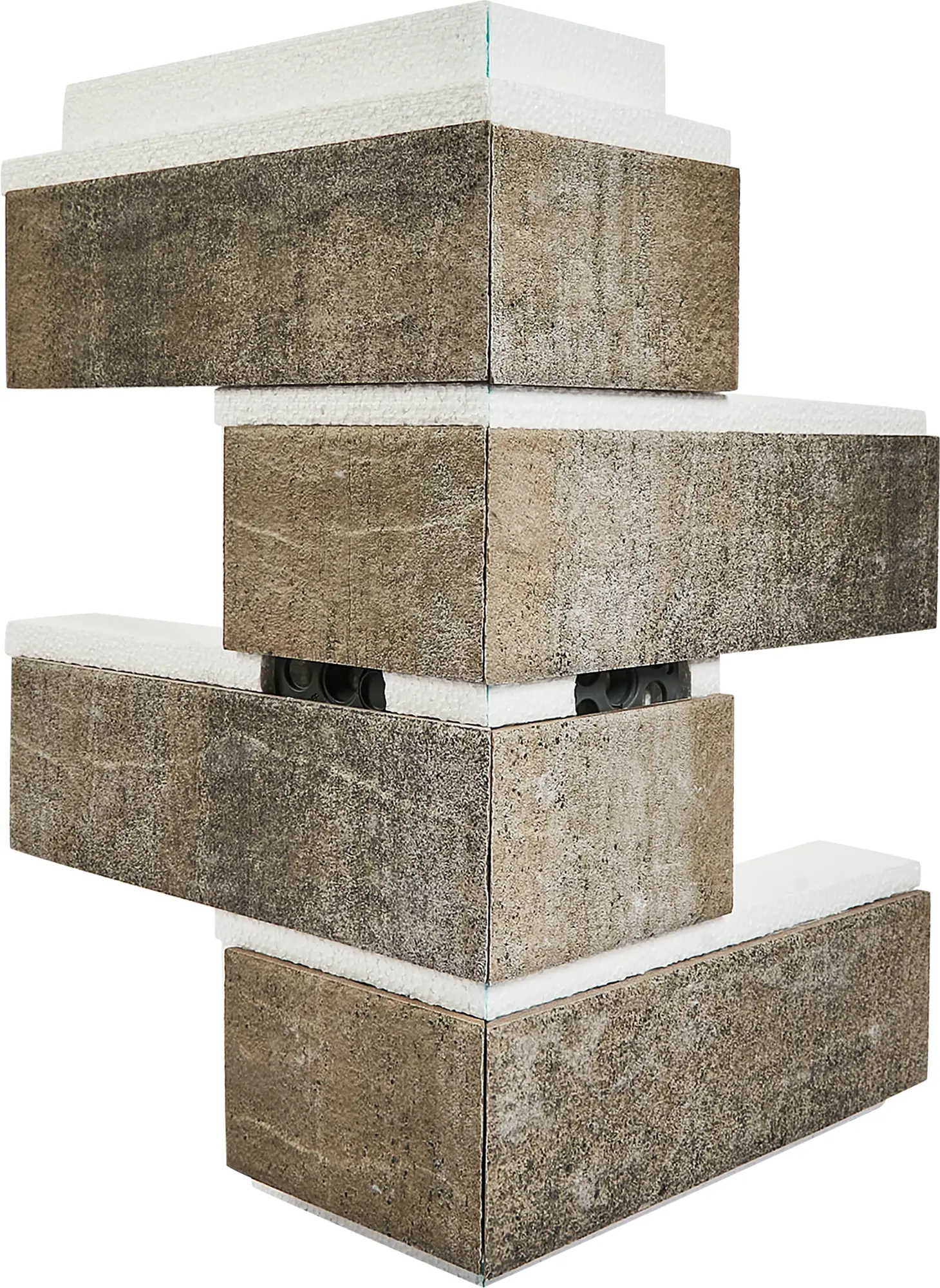 Изображение товара Термопанель наружный угол Мосстрой-31 Brick Stone бежевый 26x25x41x5 см