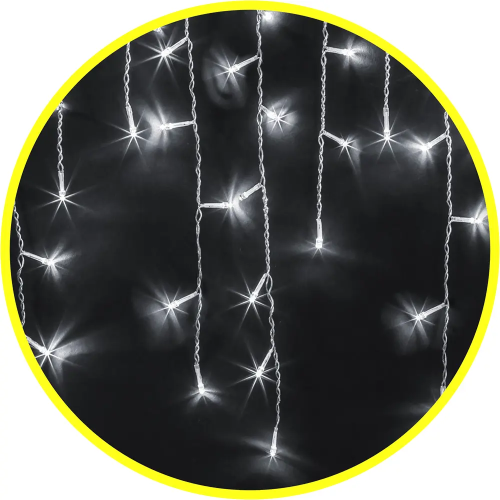 Изображение товара Электрогирлянда универсальная Navigator 61842 гирлянда 200x200 м 230 ламп прозрачный 1 режим работы