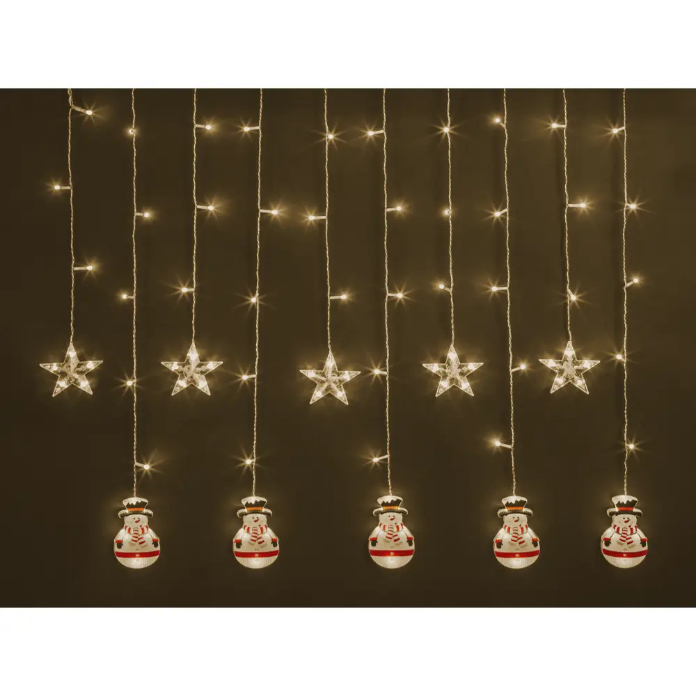 Изображение товара Электрогирлянда комнатная Navigator 95024 бахрома 150x150 м 95 ламп прозрачный 8 режимов работы