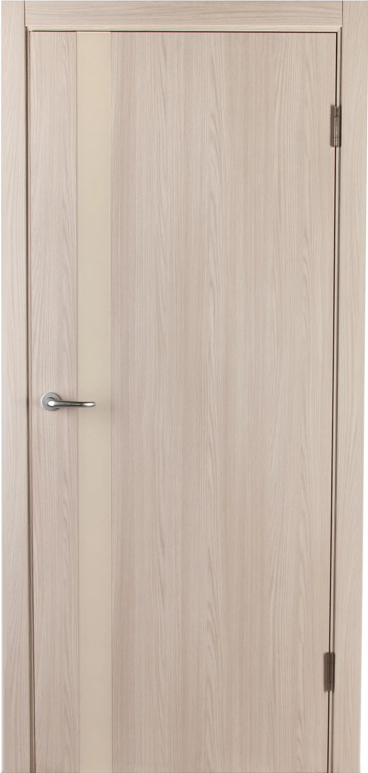 Изображение товара Межкомнатная дверь Мирра Ясень Бора 60x200 см с стеклом и замком Hardflex