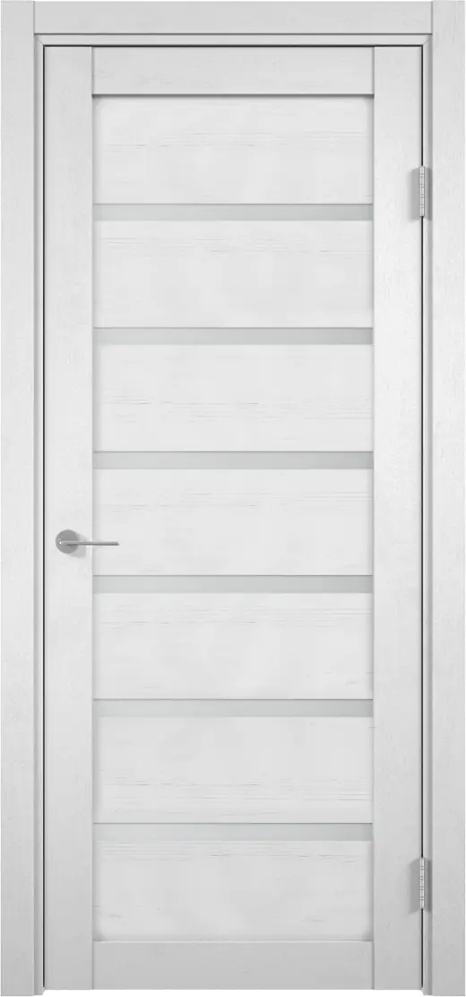 Изображение товара Дверь межкомнатная со стеклом Кельн 90x200 см финиш бумага цвет сосна арктическая с замком