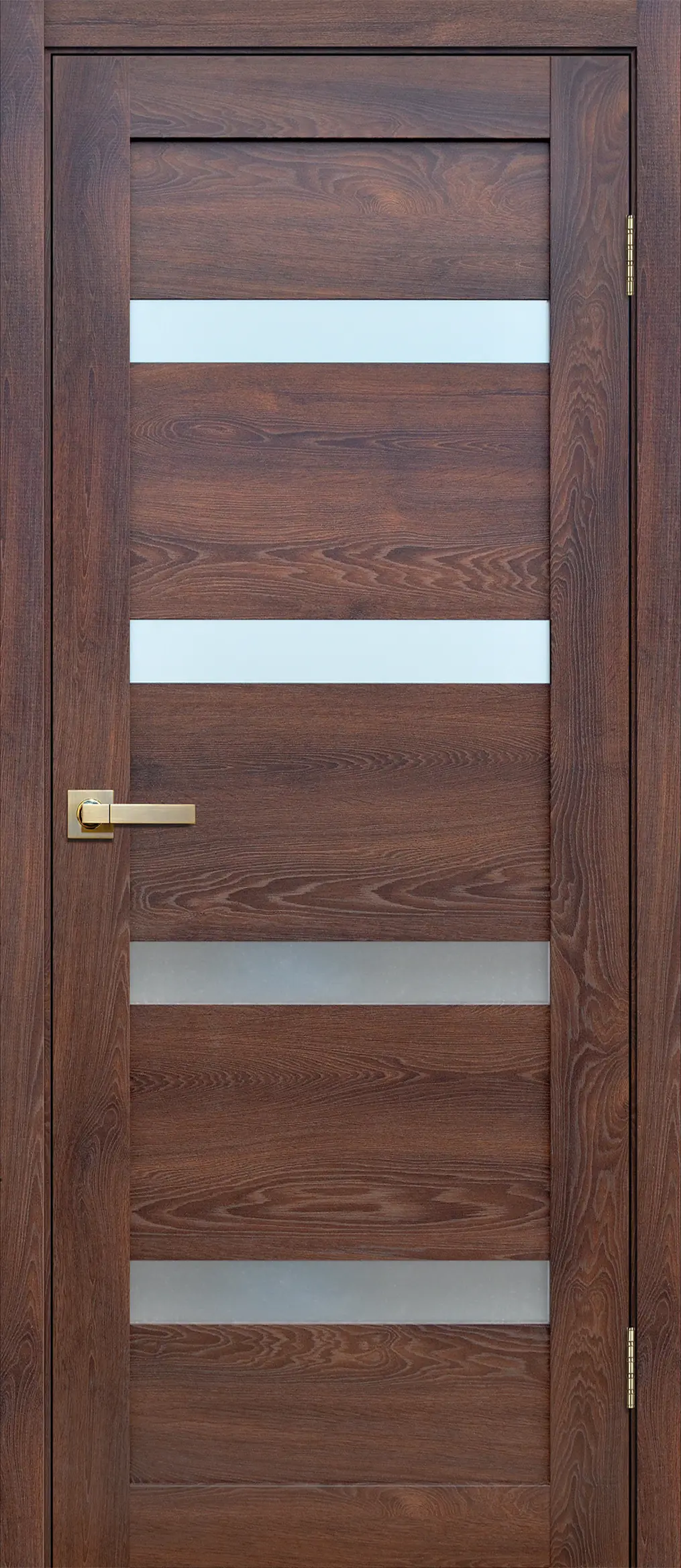 Изображение товара Дверь межкомнатная Лайн2 остекленная 80x200 см финиш-бумага дуб тернер венге