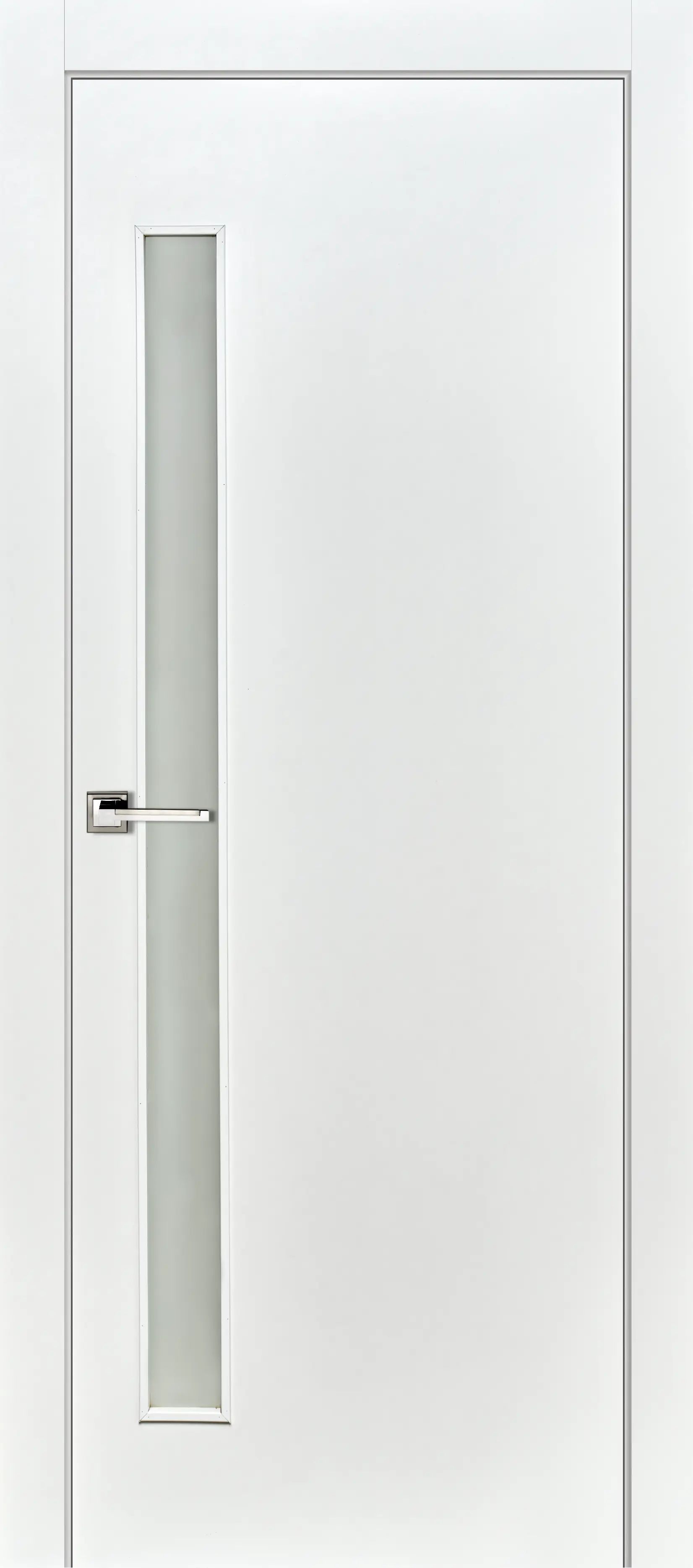 Изображение товара Межкомнатная остекленная дверь Тренд 80x200 см финиш-бумага белая