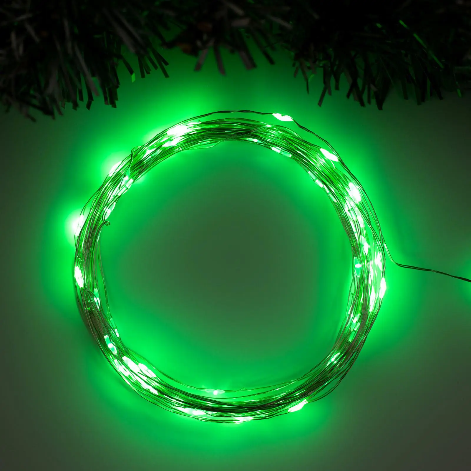 Изображение товара Электрогирлянда комнатная Luazon lighting 5198358 нить 10 м 100 ламп прозрачный 1 режим работы