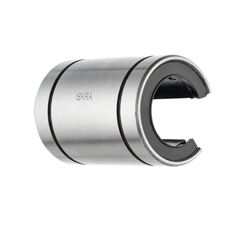 Изображение товара Линейный подшипник Iskra LME50UUOP 50 мм внутренний диаметр серый металл