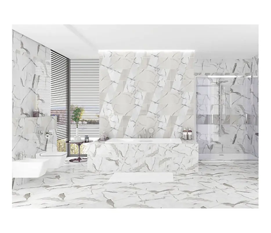 Изображение товара Напольная плитка Kerlife Arabescato 838 42x42 см цвет белый