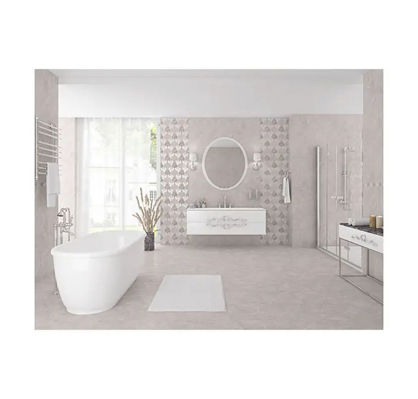 Изображение товара Напольная плитка Kerlife 111 Delicato 839 42x42см 1.23 м² цвет серый, серебристый