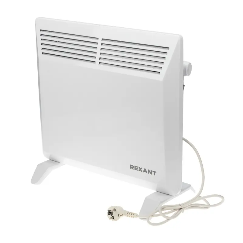 Изображение товара Конвектор электрический Rexant 60-0091 с механическим термостатом, 1,5 кВт, Стич с механическим термостатом 1500 Вт