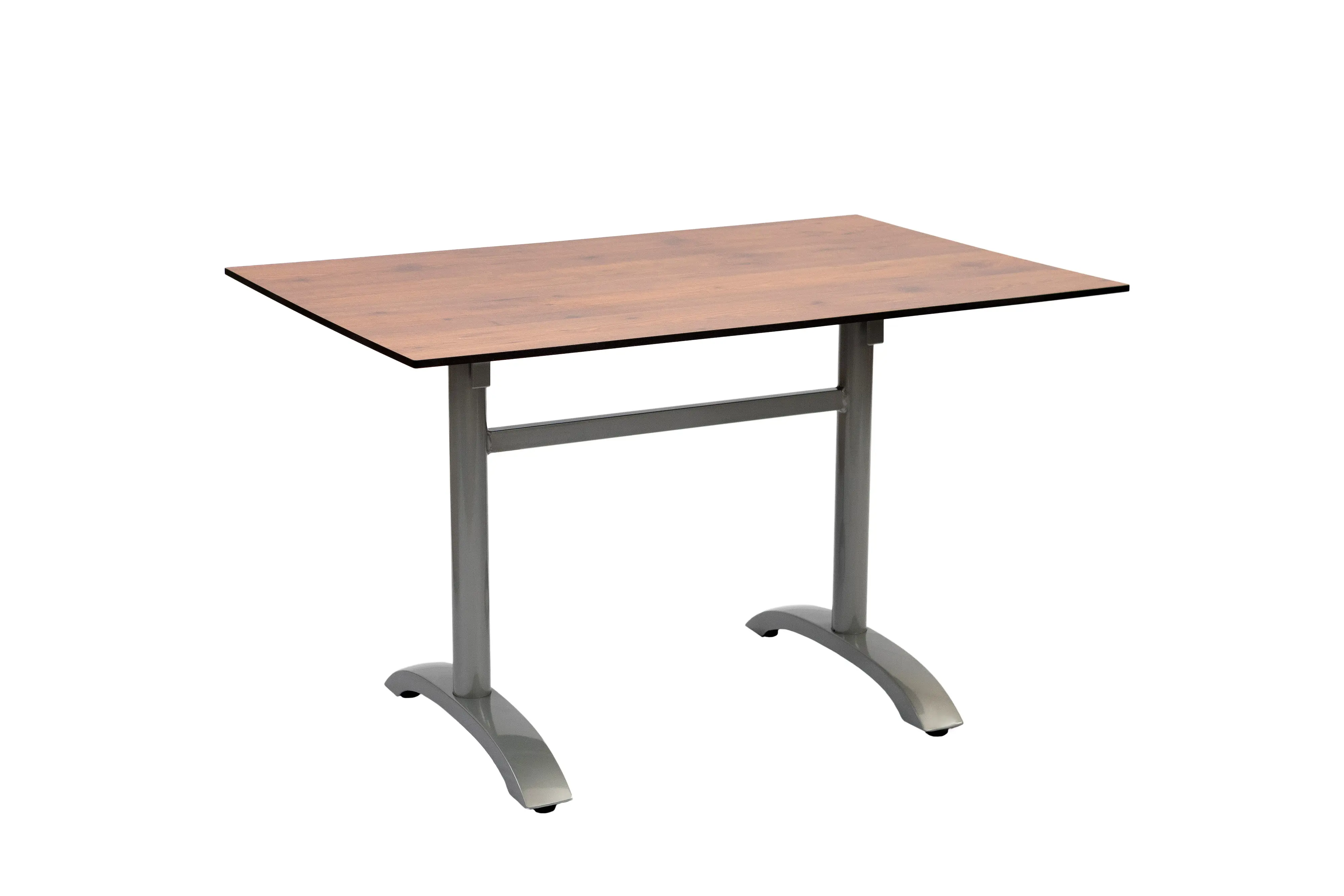 Изображение товара Нераздвижной садовый стол складной Konway Clark 120 см x 80 см x 75 см сталь оранжевый/медный