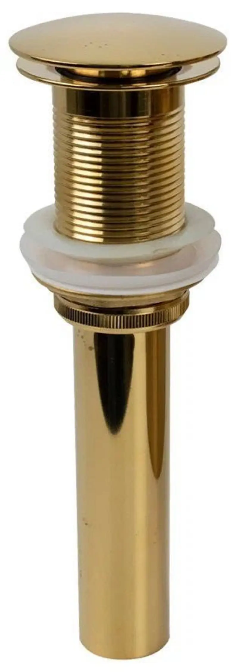 Изображение товара Выпуск для раковины Bauedge Ø32 мм клик-клак золото современный и надежный