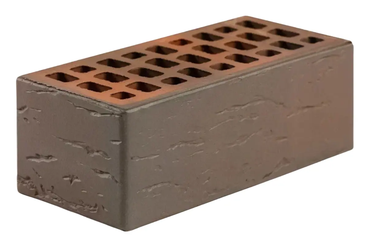 Изображение товара Кирпич облицовочный Volgabrick М 200 флэш горизонтальный рустик 250x120x88 мм 1,4 НФ