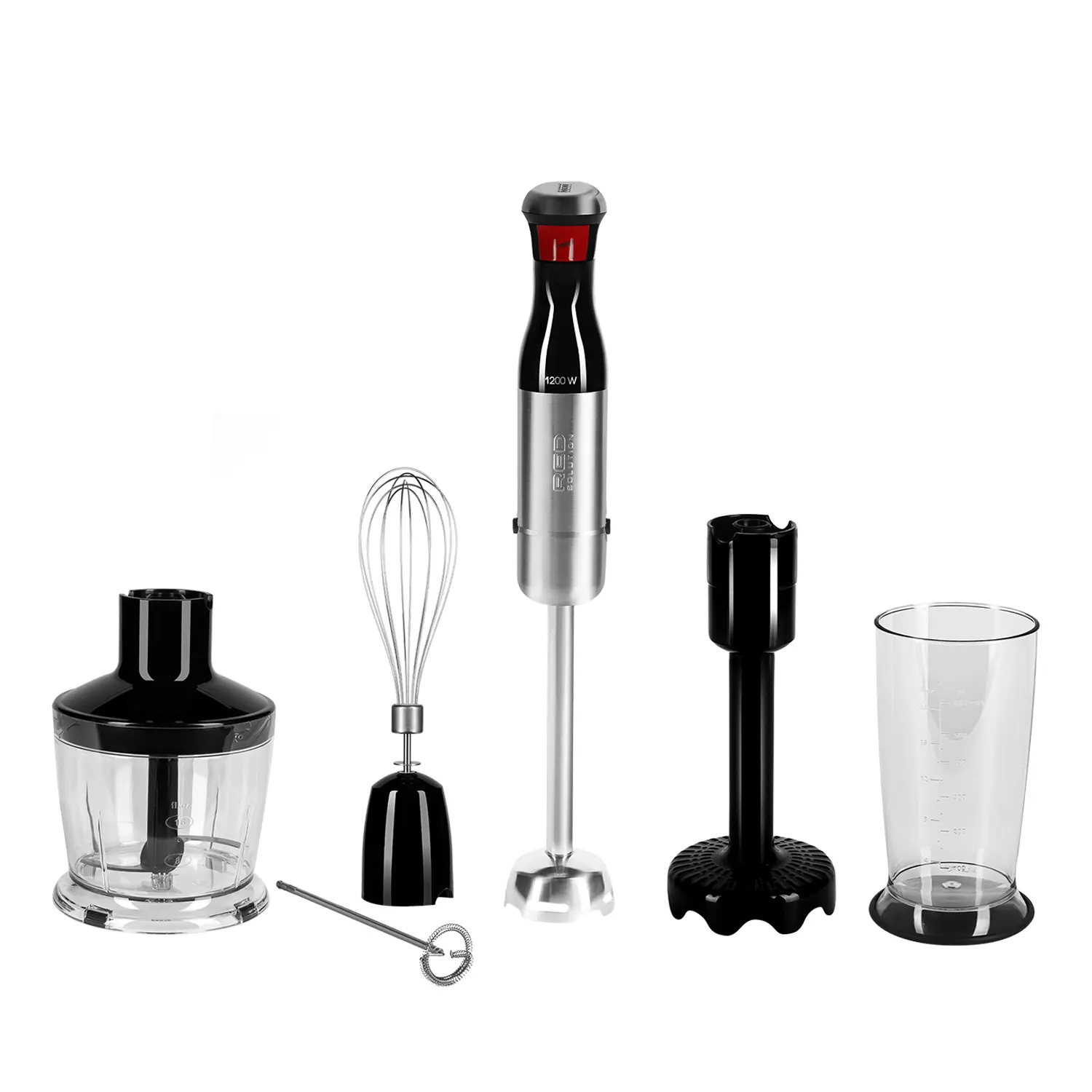 Изображение товара Погружной блендер Red solution Rhb-2968 5 скоростей цвет черный