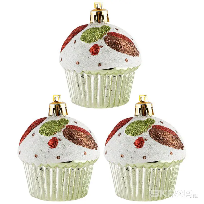 Изображение товара Набор украшений Промо PRO3-M 3 шт 6 см