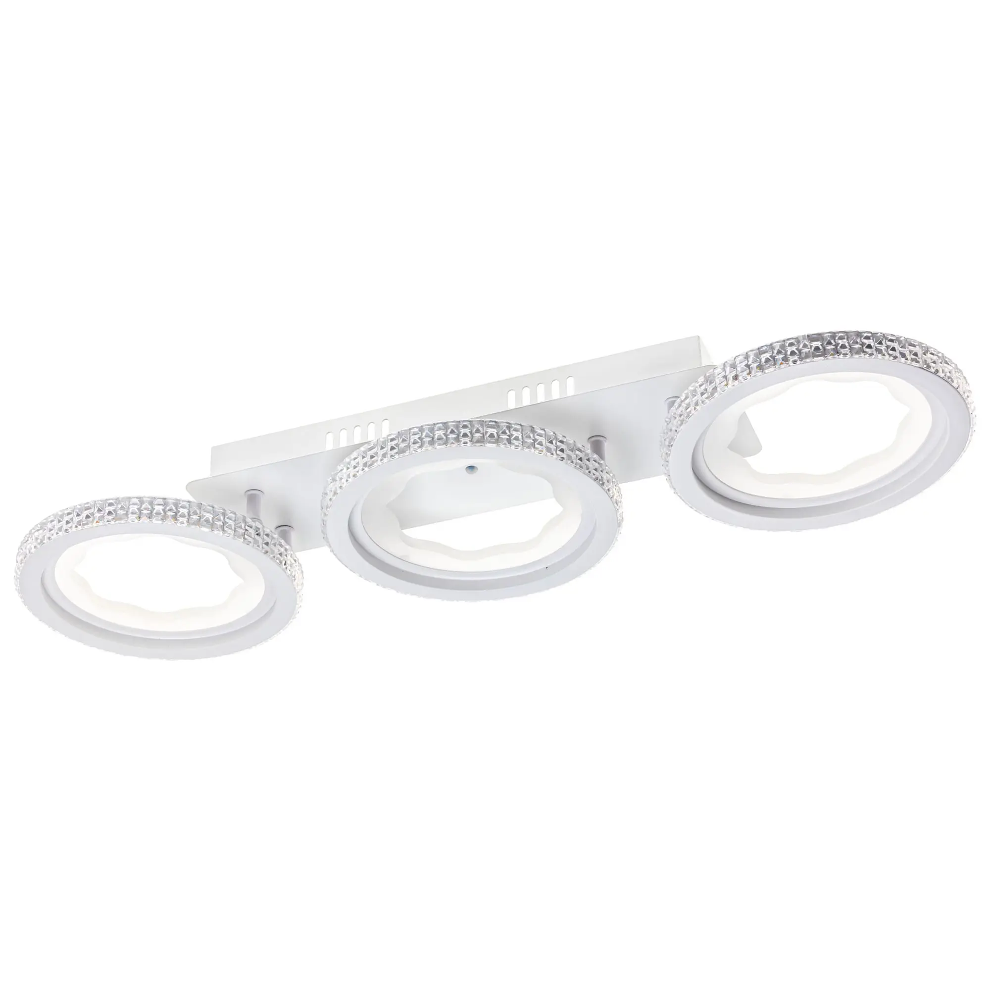 Изображение товара Люстра потолочная светодиодная Ritter Lucido 51644 с пультом управления 26 м² регулируемый белый свет цвет белый