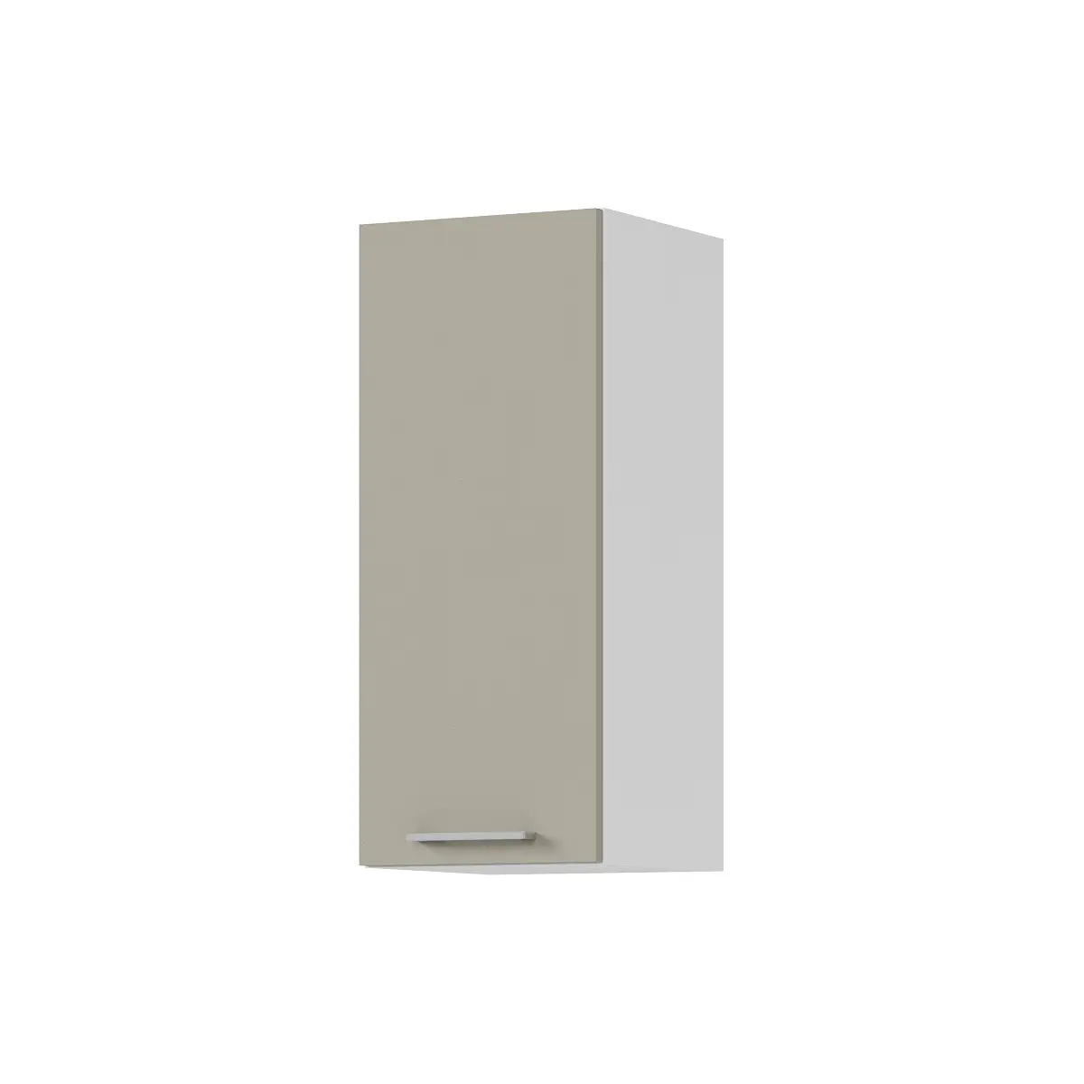 Изображение товара Навесной шкаф Стендмебель Катрин 30x71.6x31.4 см ЛДСП цвет белый/циркон