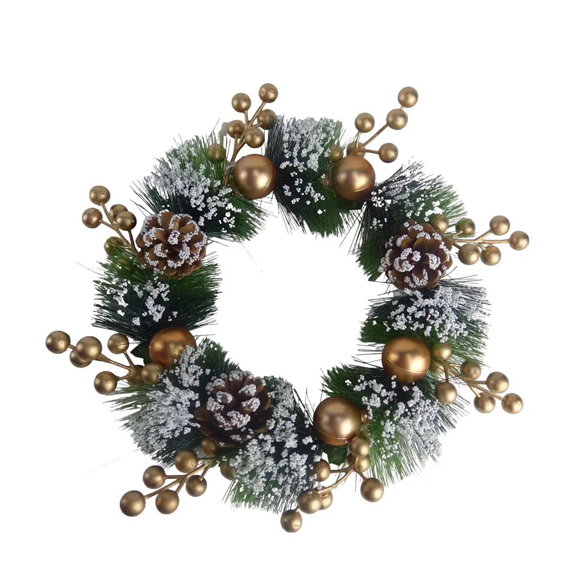 Изображение товара Рождественский венок Вертикаль 262583 ø 25 см с декором
