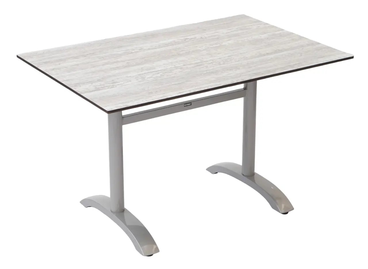 Изображение товара Нераздвижной садовый стол складной Konway Clark 120 см x 80 см x 75 см сталь