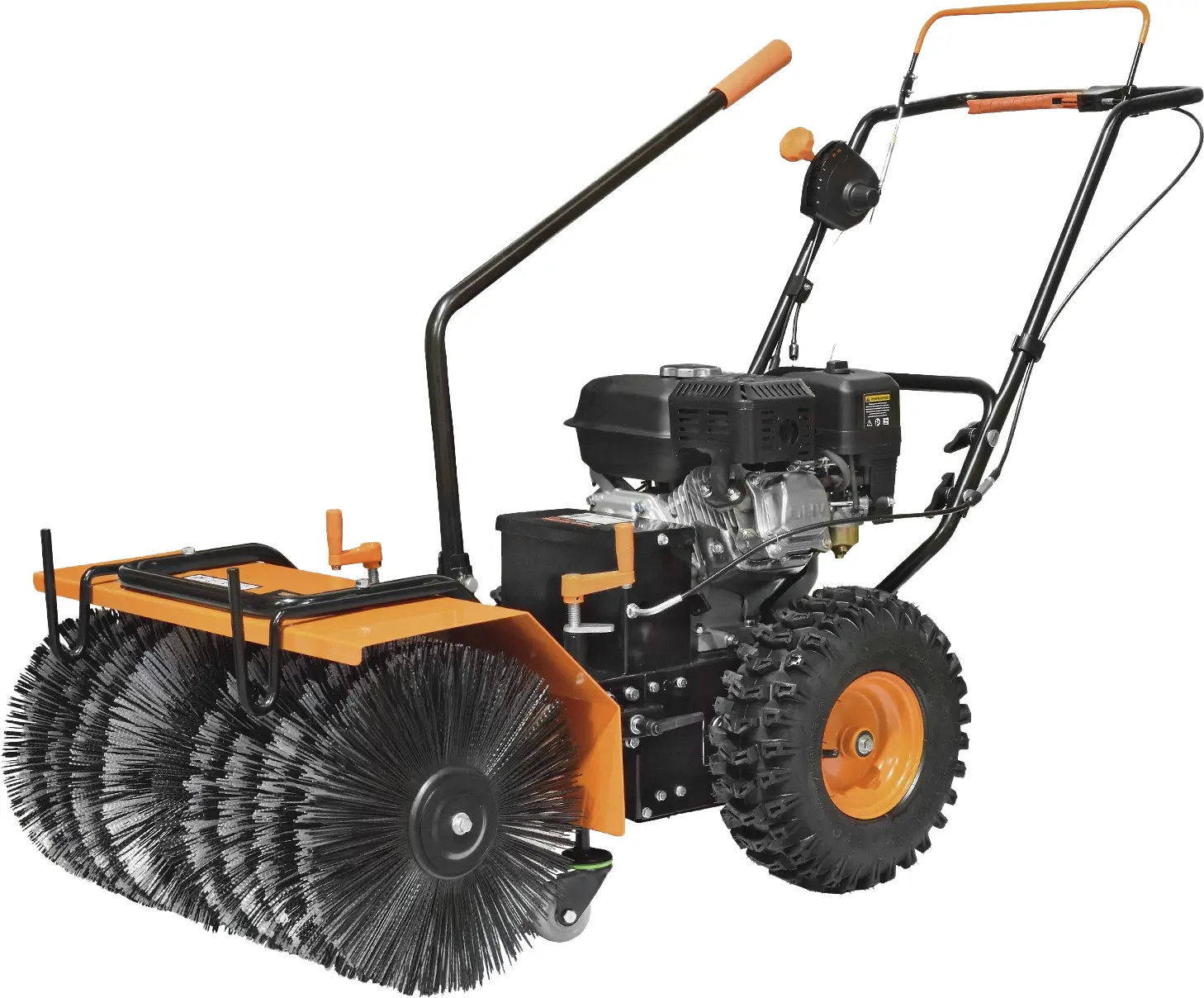 Изображение товара Бензиновая подметальная машина Carver GS-762 7 л.с. для уборки снега и мусора