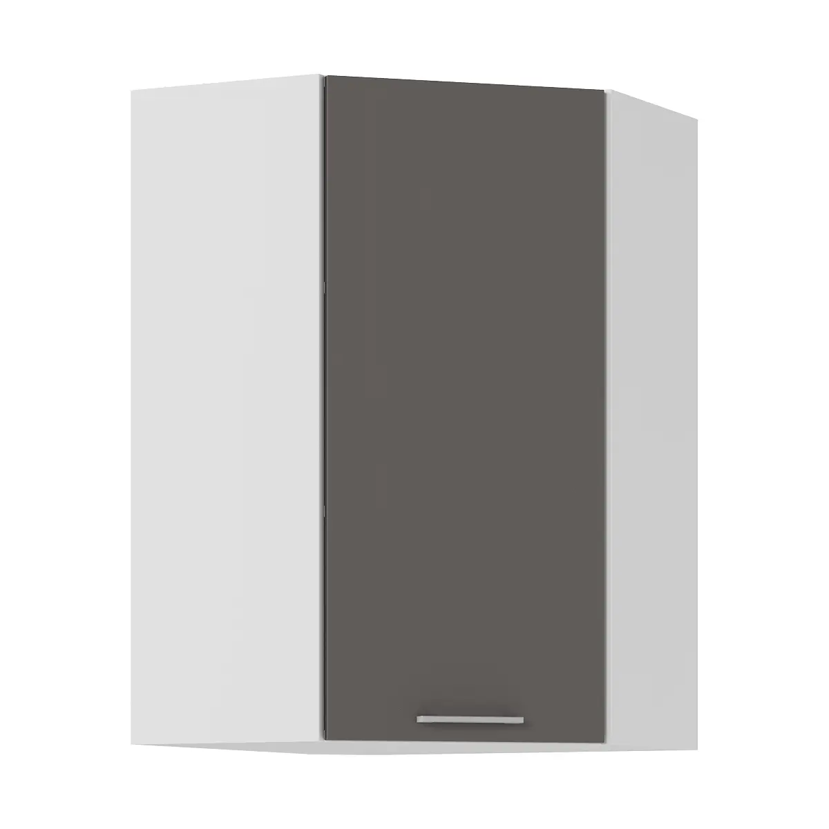 Изображение товара Навесной шкаф Стендмебель Катрин 60x92x60 см ЛДСП цвет белый/муссон