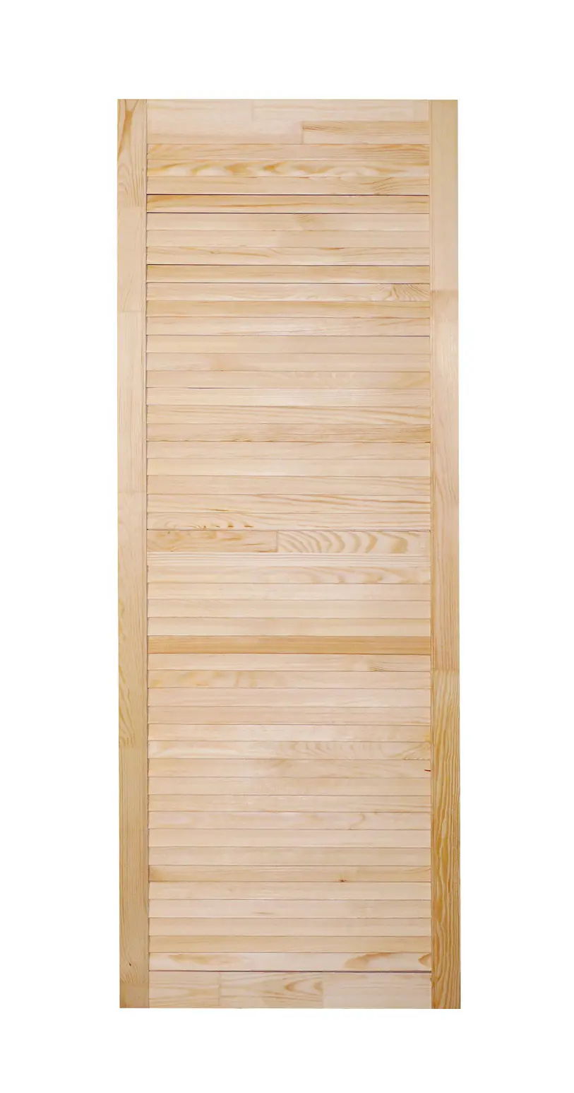 Изображение товара Жалюзийная дверь Леспроф 1406x494x20 мм сосна сорт Экстра