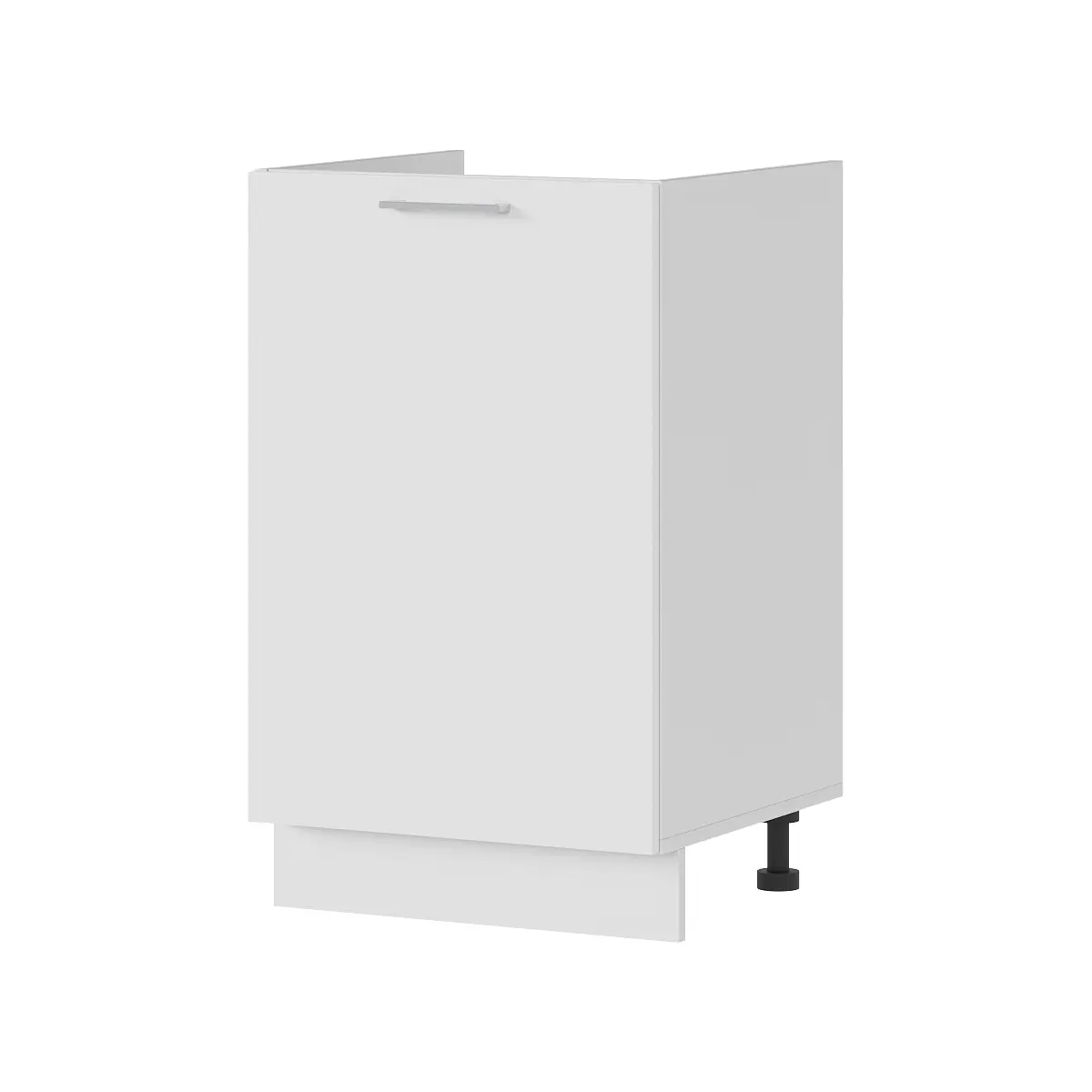 Изображение товара Напольный шкаф Стендмебель Катрин 50x81.6x47.4 см ЛДСП цвет белый/софт вайт