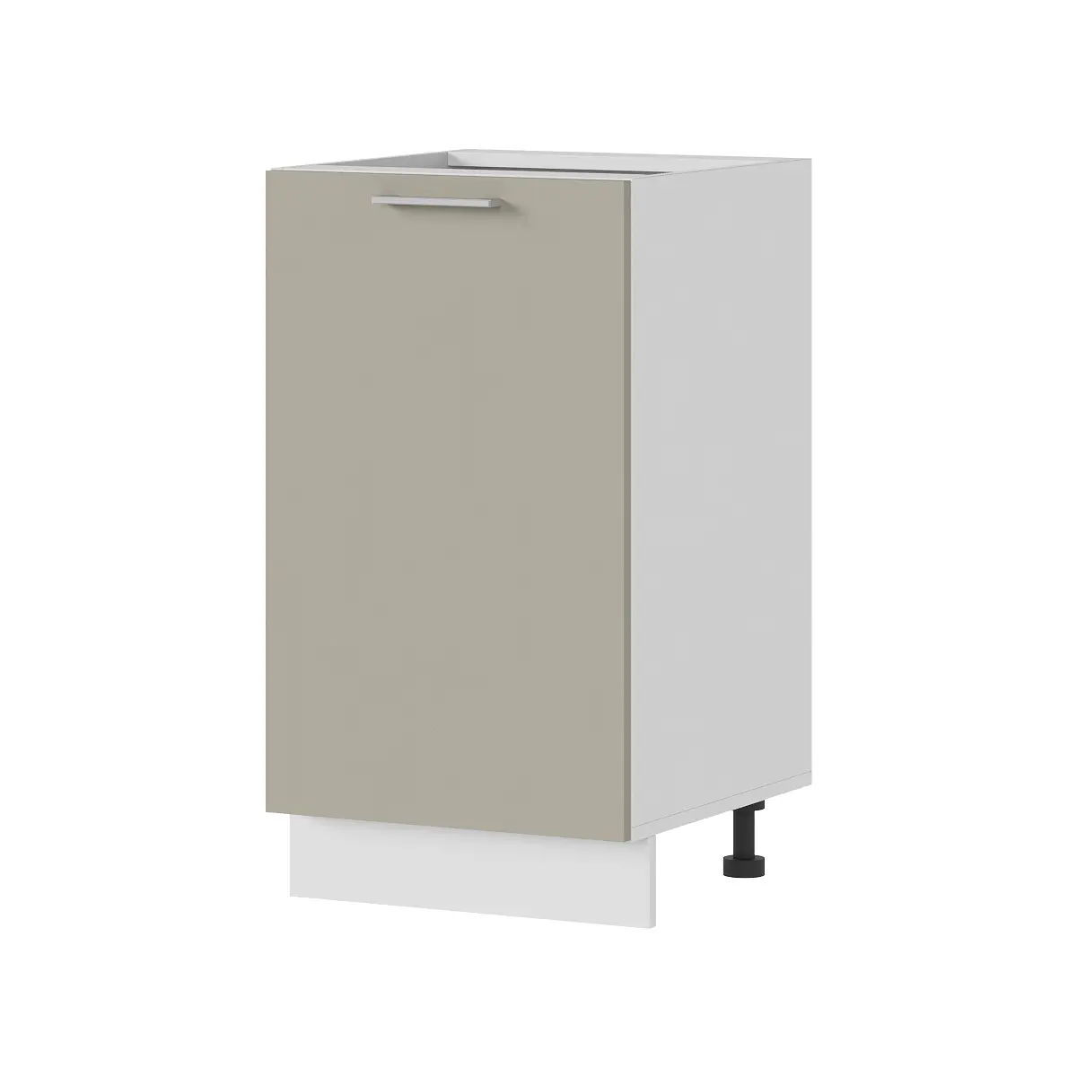 Изображение товара Напольный шкаф Стендмебель ШН Катрин 45x81.6x46 см ЛДСП цвет белый/циркон