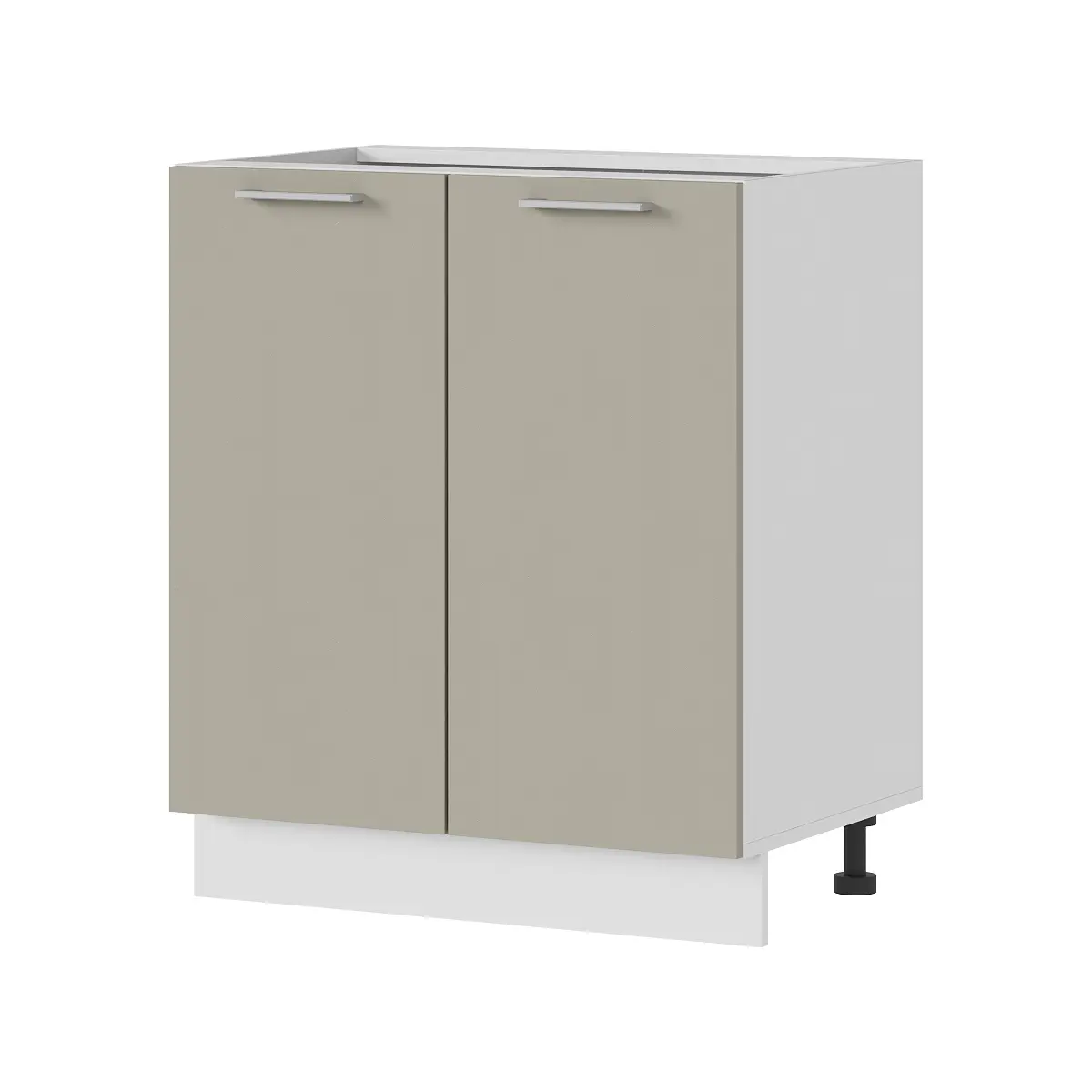 Изображение товара Напольный шкаф Стендмебель Катрин 70x81.6x46 см ЛДСП цвет белый/циркон