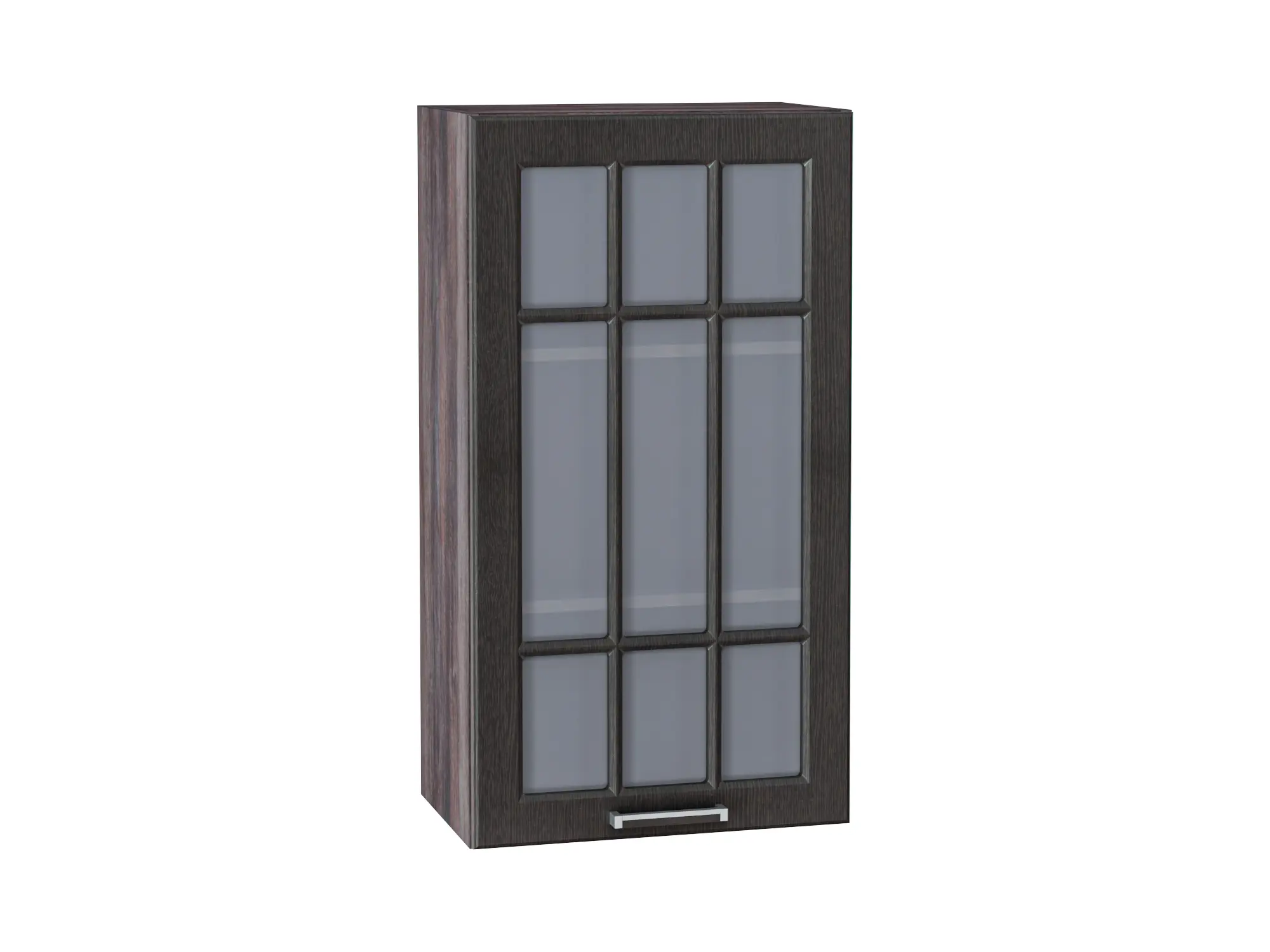 Изображение товара Навесной шкаф Сурская мебель Прага 50x92x31.8 см ЛДСП цвет кальяри/венге