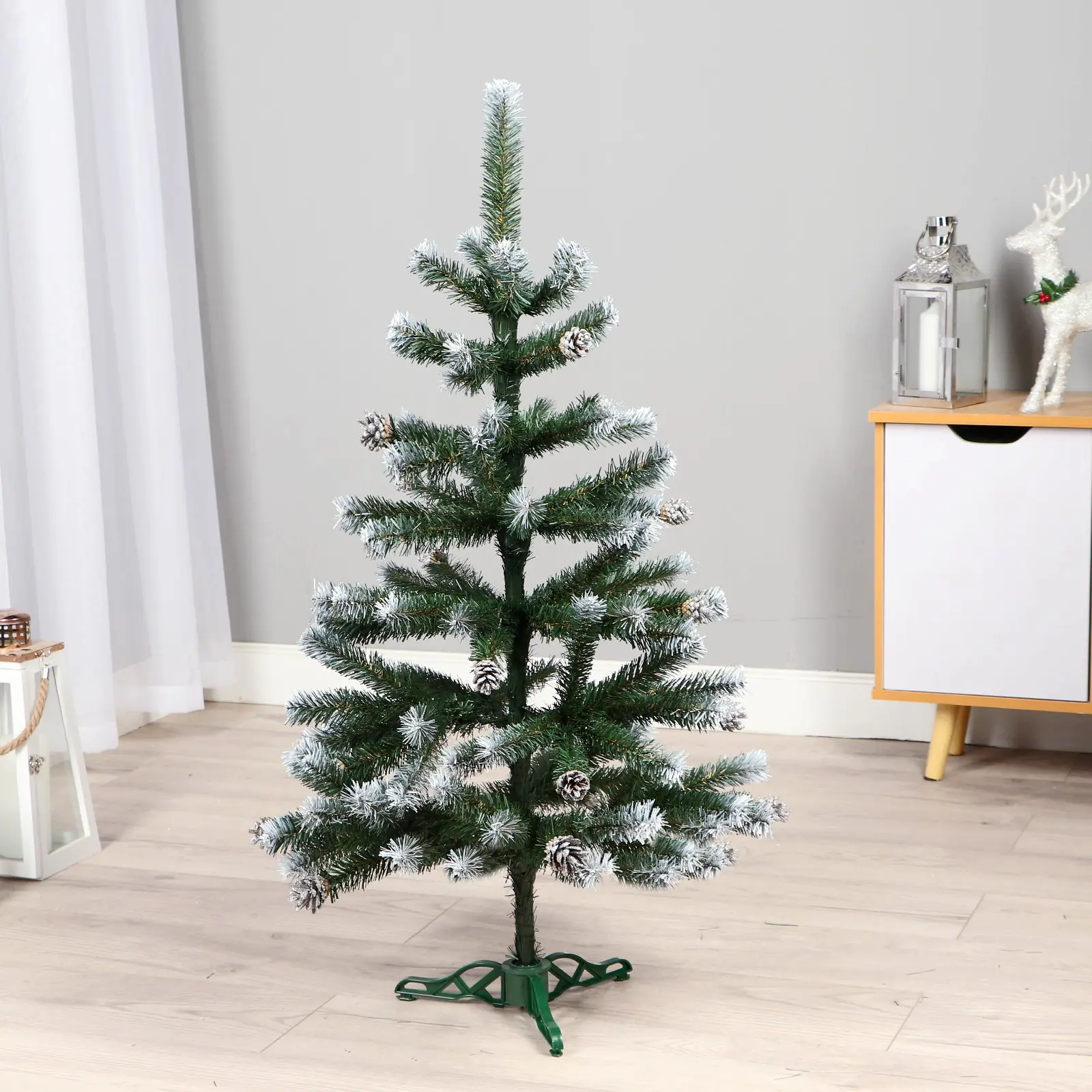 Изображение товара Ель новогодняя искусственная Max christmas 9948897 Таёжная 100 см x 89 см