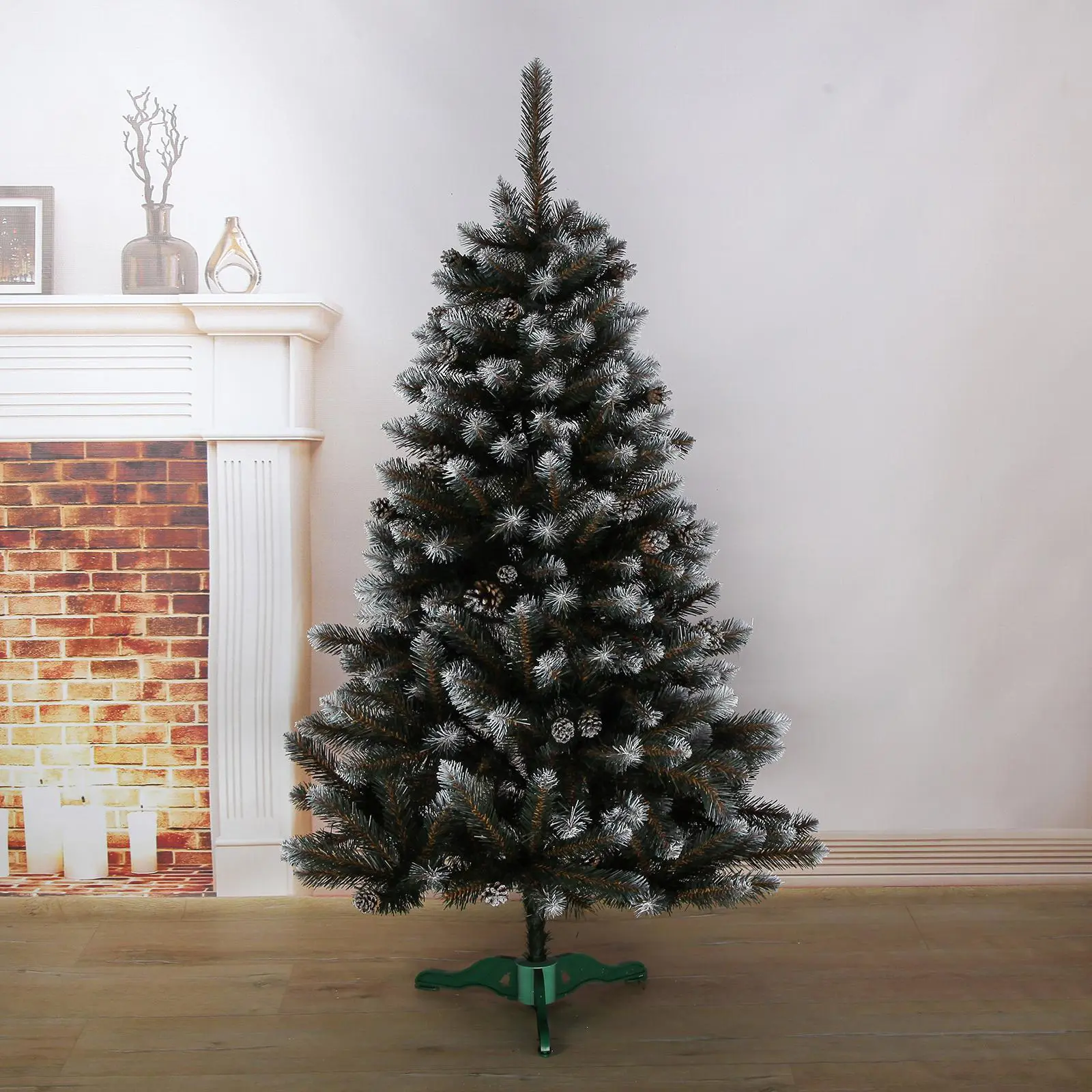 Изображение товара Ель новогодняя искусственная Max christmas 4476064 Элитная серебро 150 см