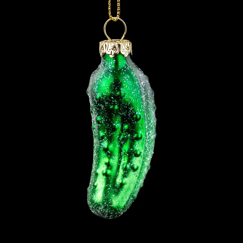 Изображение товара Елочная игрушка Огурчик Erichkrause decor 59371 33 см х 21 см разноцветный