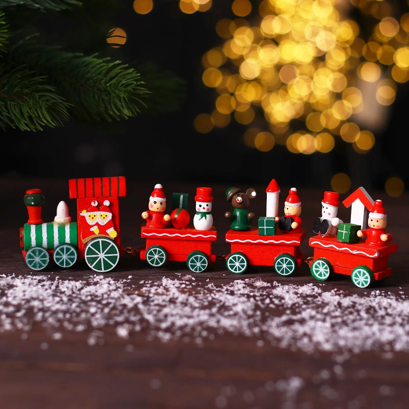 Изображение товара Сувенир Лесная Мастерская Новогодний поезд 20 см