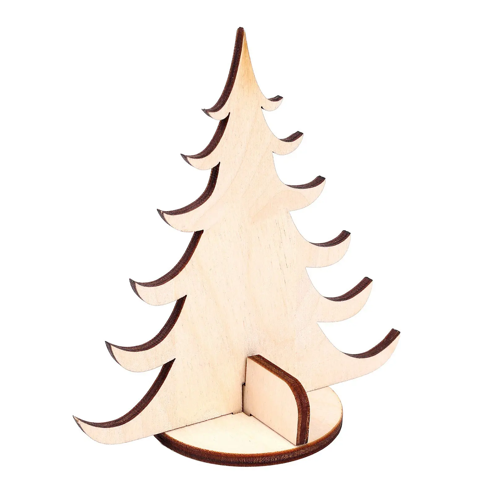 Изображение товара Модель из дерева WoodLand Toys Ёлка сборная №2 9x10 см