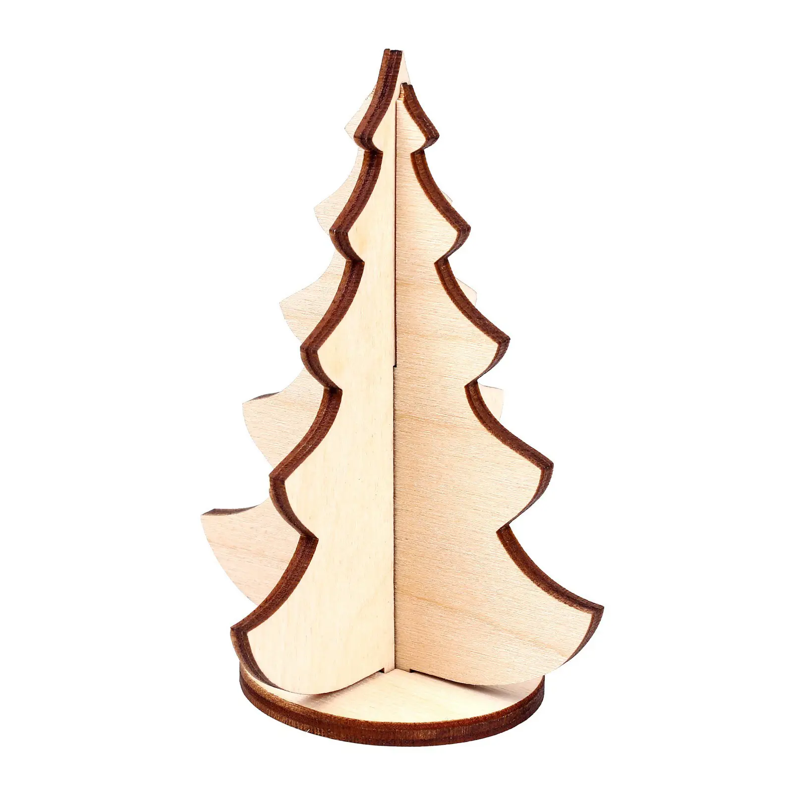 Изображение товара Модель из дерева WoodLand Toys Ёлка сборная №3 8x10 см