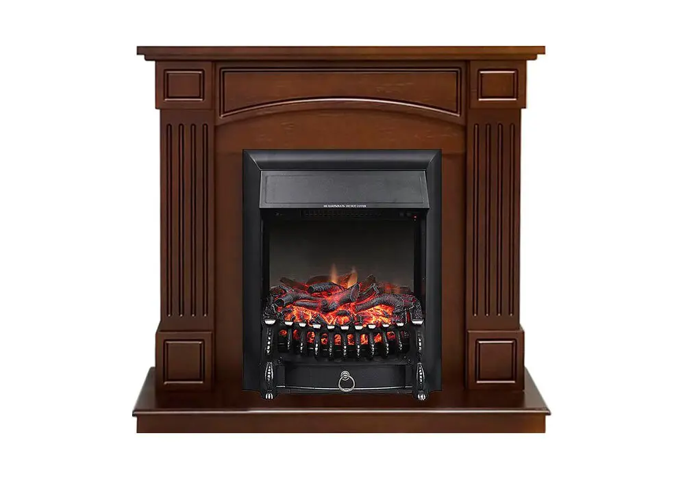 Изображение товара Каминокомплект Royal Flame Boston с очагом Fobos FX BL 1.5 кВт цвет темное дерево