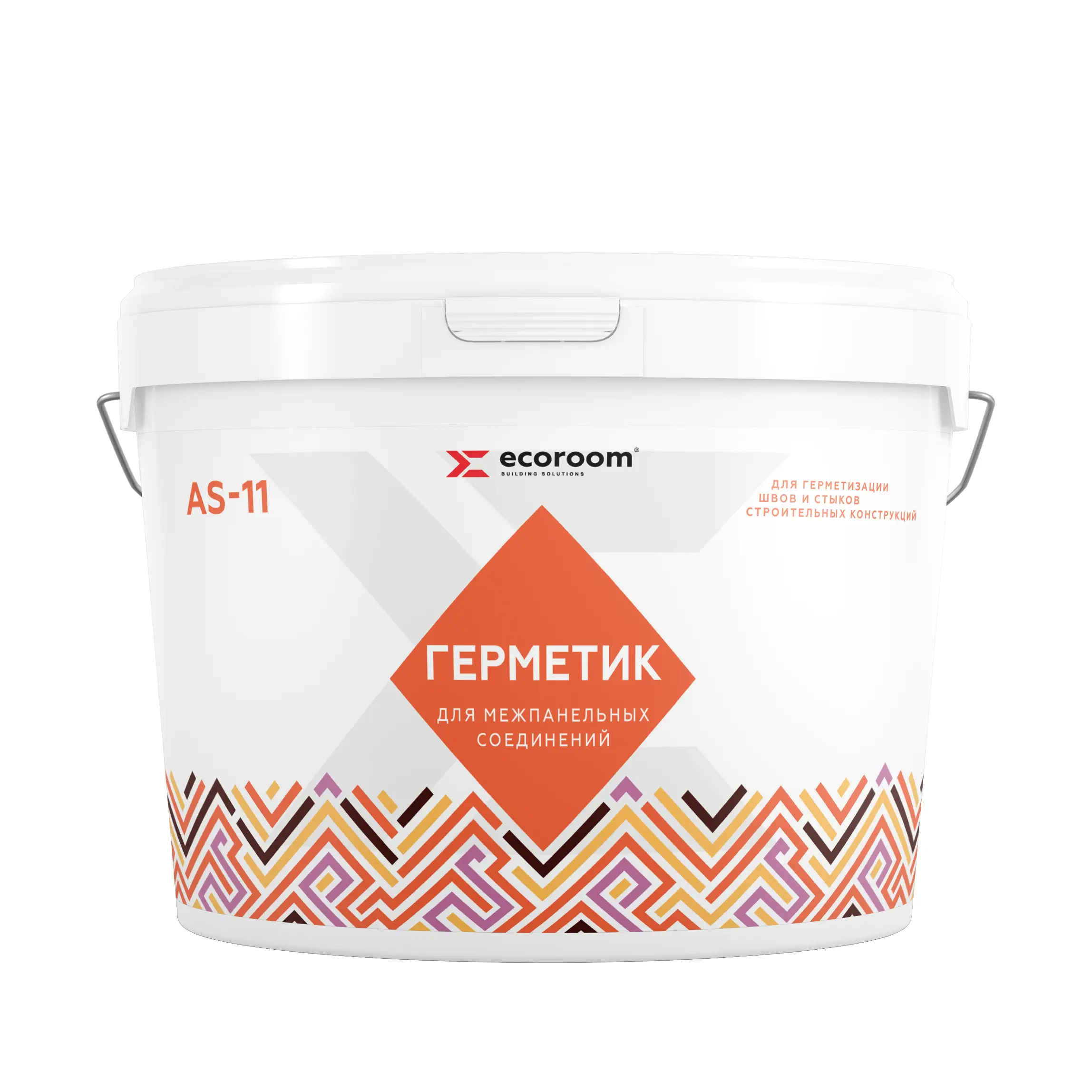 Изображение товара Герметик акриловый ECOROOM AS-11 10000 мл для межпанельных швов и фасадов