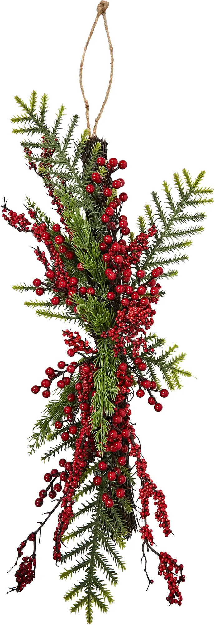 Изображение товара Новогоднее украшение Ветка с ягодами