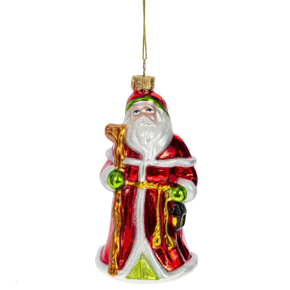 Изображение товара Елочная игрушка Дед мороз 794450 13 см х 6 см красный